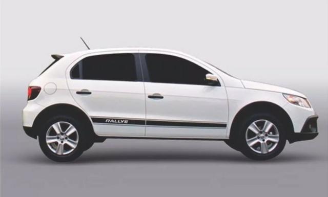 Faixa adesiva p/ VW Gol G5 Rallye 2008 / 2011 Instalada / preta ou prata