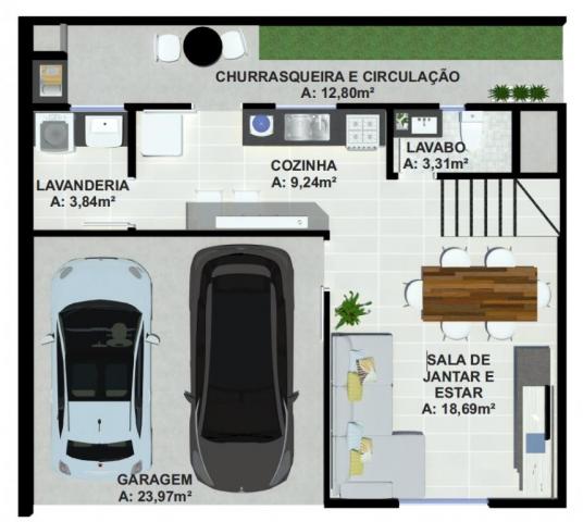 Casa de condomínio à venda com 3 dormitórios em Costa e silva, Joinville cod:829 - Foto 4