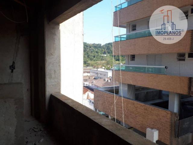 Apartamento com 2 dormitórios à venda, 95 m² por r$ 399.000,00 - canto do forte - praia gr - Foto 19