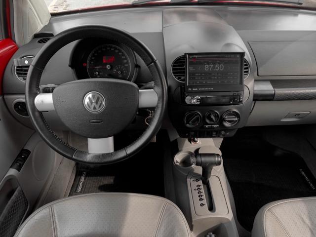 Raridade! New Beetle Aut. 2007 com couro, mídia android e teto solar. Tel: * - Foto 10