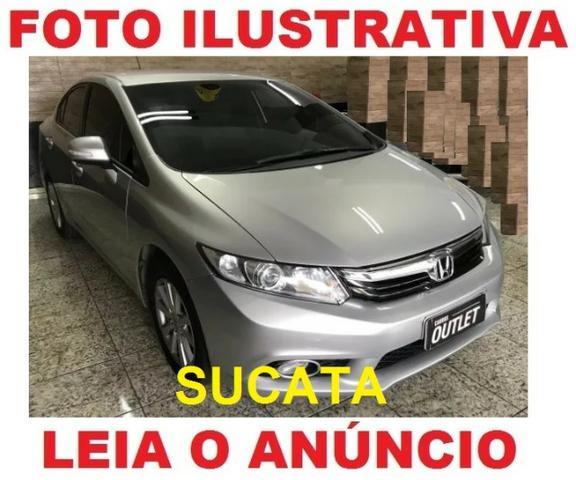 Sucata honda civic chumbo 2014 para retirada de peças