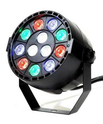Mini Refletor Par 12 Leds Dmx Rgbw