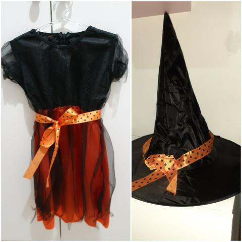 Fantasia Halloween Infantil Original 4 anos