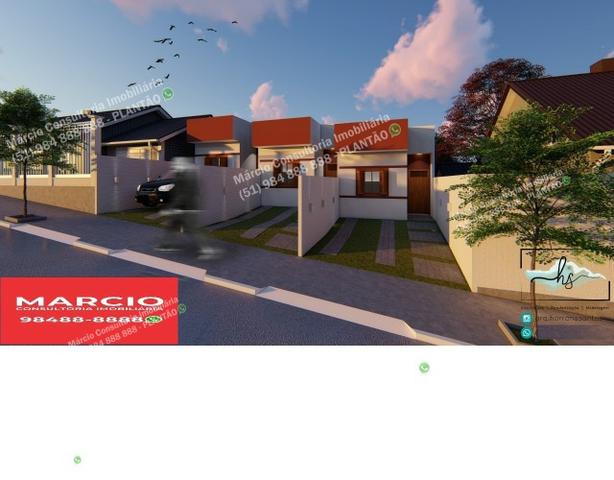 Casas 2 Dormitórios Pátio Fundos Bairro Bom Sucesso Gravataí Minha Casa Minha Vida!! - Foto 5