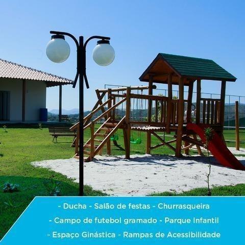 Ano novo casa nova prontas 02 quartos com quintal transporte na porta financiamento caixa - Foto 13