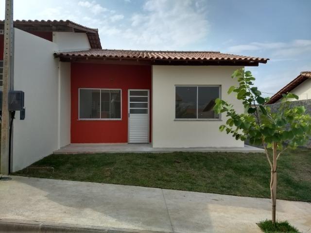 Ano novo casa nova prontas 02 quartos com quintal transporte na porta financiamento caixa - Foto 3