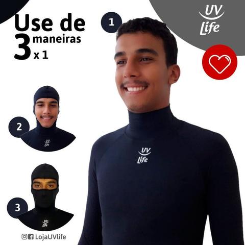 Blusa com balaclava fpu 50+ 55,00 - Foto 2