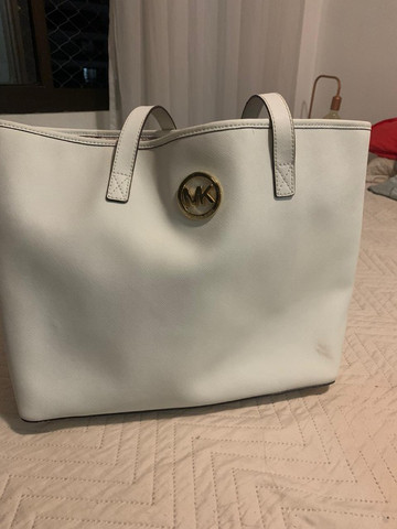 bolsa mk branca