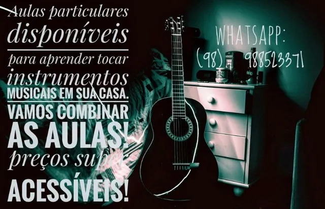 Aulas de Teclado/Violão (Domicílio/On-line).