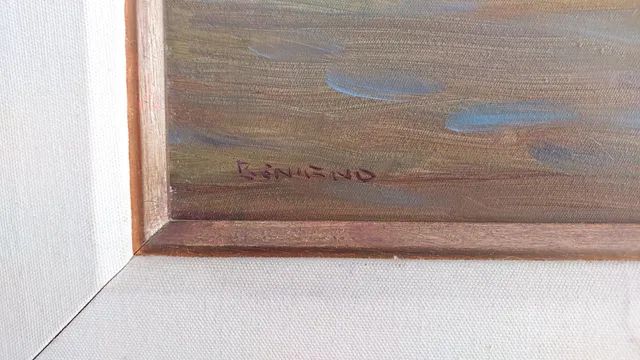 Quadro - Óleo Sobre Tela - José Benigno Ribeiro - Foto 2
