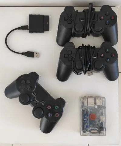 Multi Jogos RaspBerry Pi3, 64GB, Retropie, Controle Ps3 Sem Fio, Jogos de  SNES, PS1, NeoG - Videogames - Novo Mundo, Uberlândia 1252393056