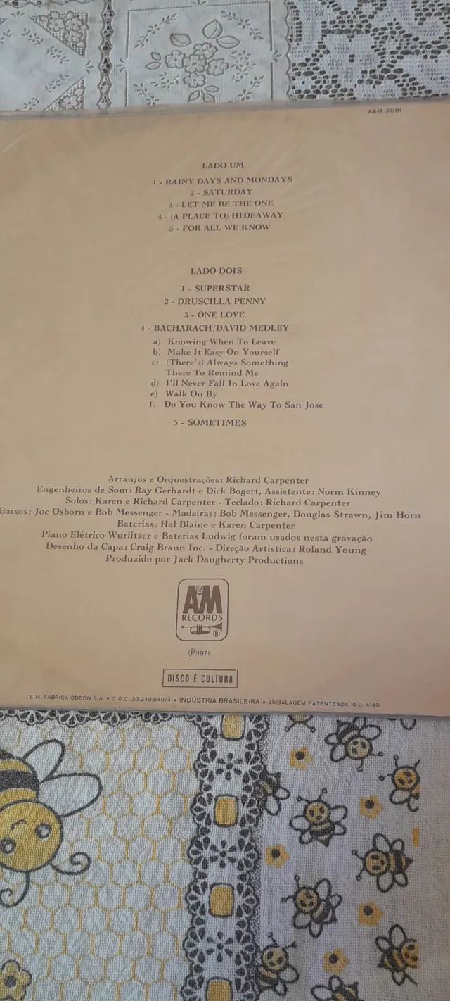 Lp carpenters 1971 - Foto 4