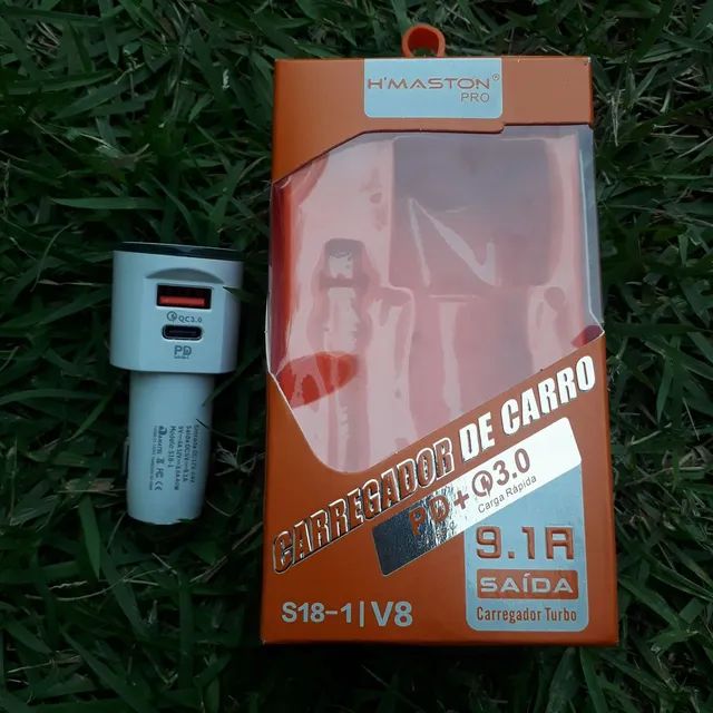 Black Fridayk! Carregador Veicular Turbo 9.1 A Saída Dupla USB e Tp C - Foto 5