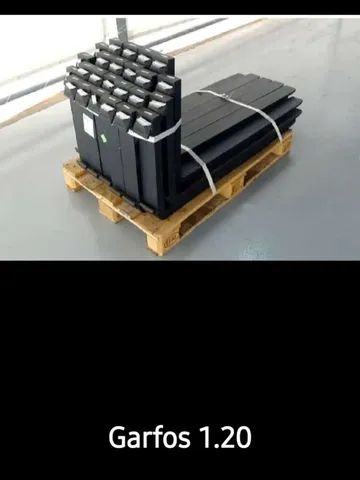 Par de Garfos 1.20 comprimento  Na FT Empilhadeiras 