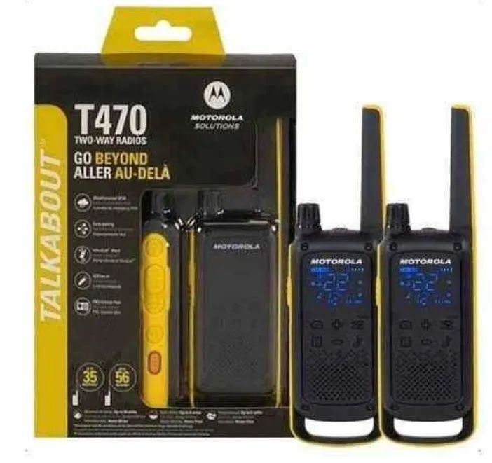 Motorola Talkabout T470 - Walkie Talkie - Novo