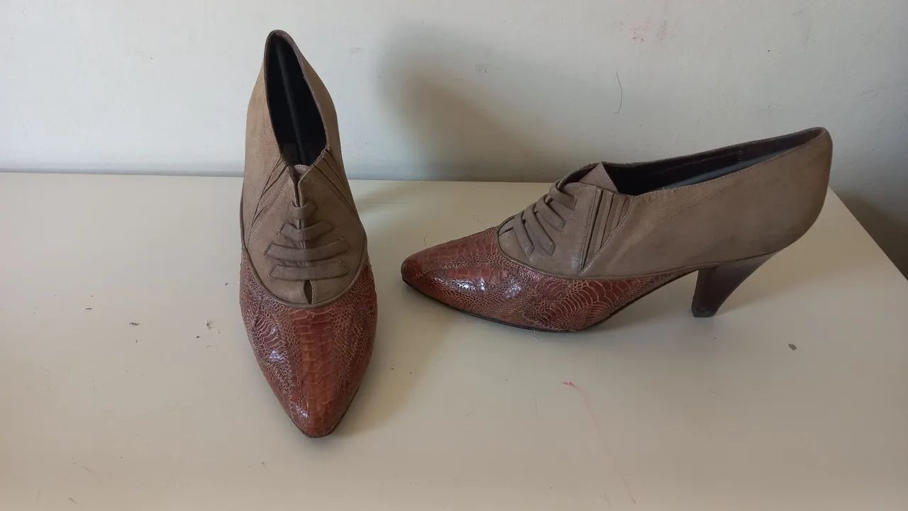 Bota pyton vintage czarina 37 - Foto 2