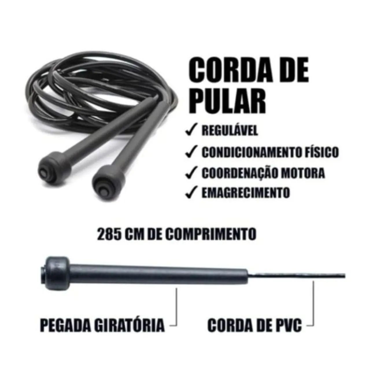 Balança de bioimpedância + Corda de pular  - Foto 4