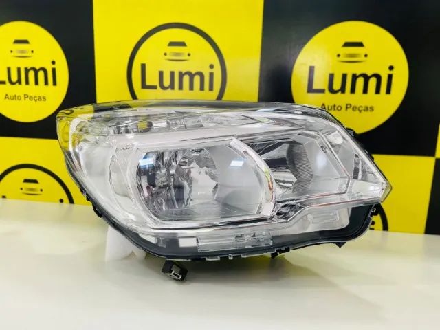 Farol S10 12/15 S/Projetor Cromado - NOVO