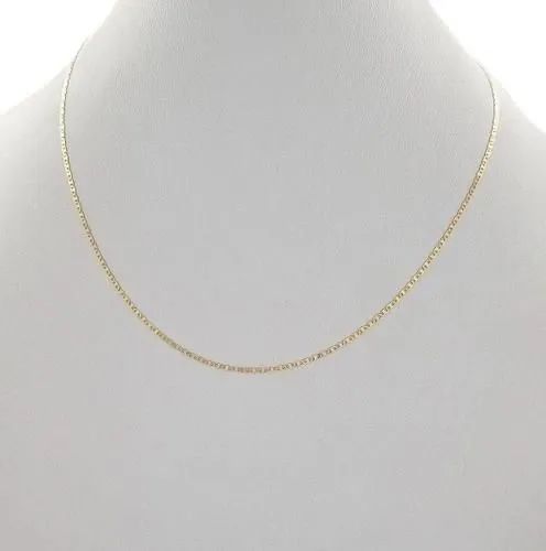 Colar Piastrine Ouro 18k - 45cm - Foto 2