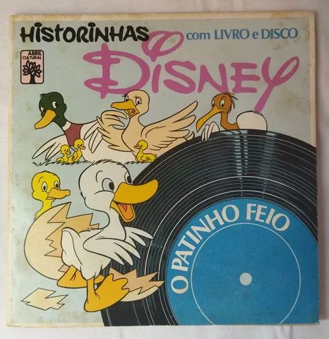 2 Livros Histórinhas Disney com disco Vinil - Foto 3