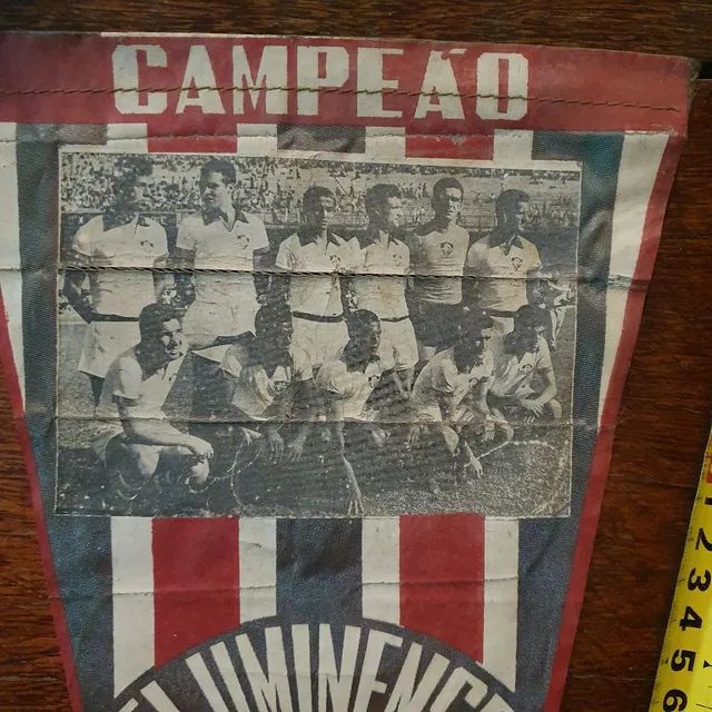 Rara flâmula do Fluminense do time campeão carioca de 1964 - Foto 2