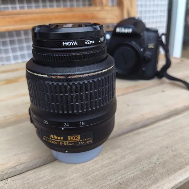Camera Nikon D80 + Lentes NIKKOR 18-55 e 55-200mm + Case - Foto 5