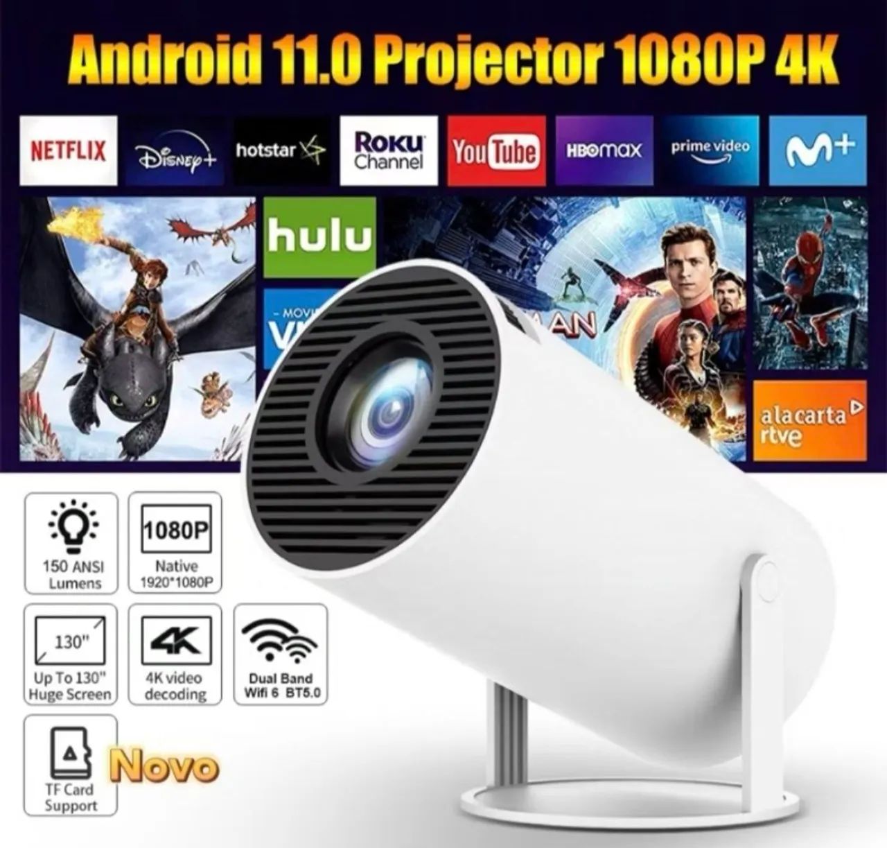 Projetor Portatil hy320