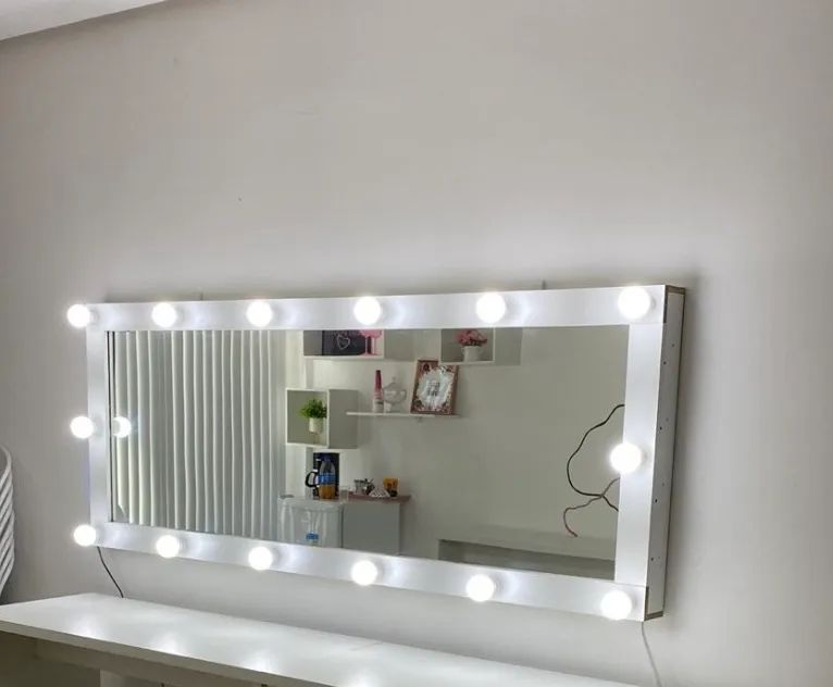 Espelho camarim ring light 