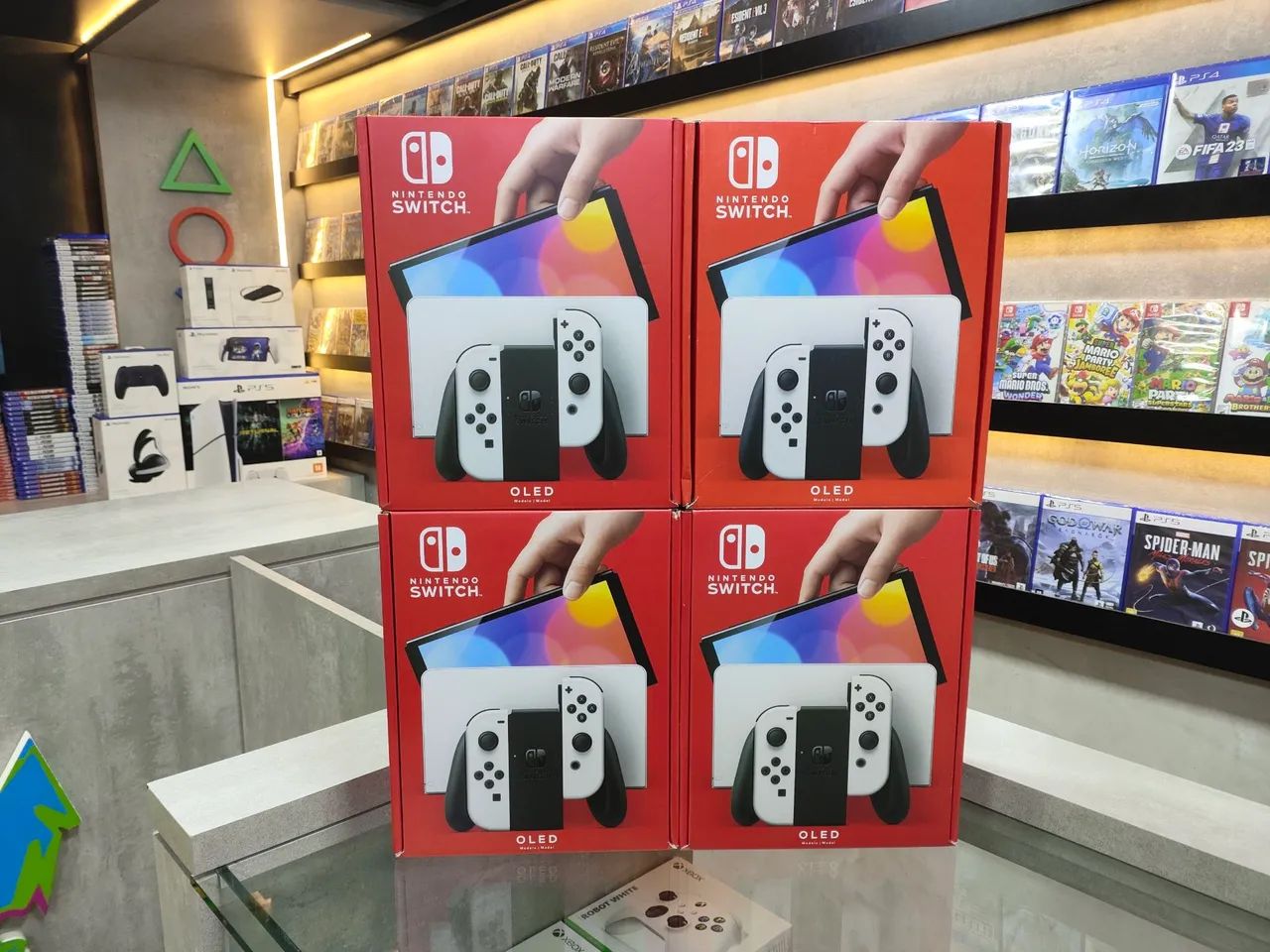 Nintendo Switch OLED - Novo - Lacrado Nacional Loja Física desde 1997 em Curitiba 