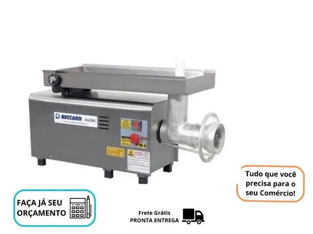 Moedor de Carne boca 22 Beccaro Inox