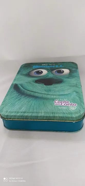 Dvd + Livro Monstros S.A. Coleção Conte um Conto Disney Colecionador  - Foto 2