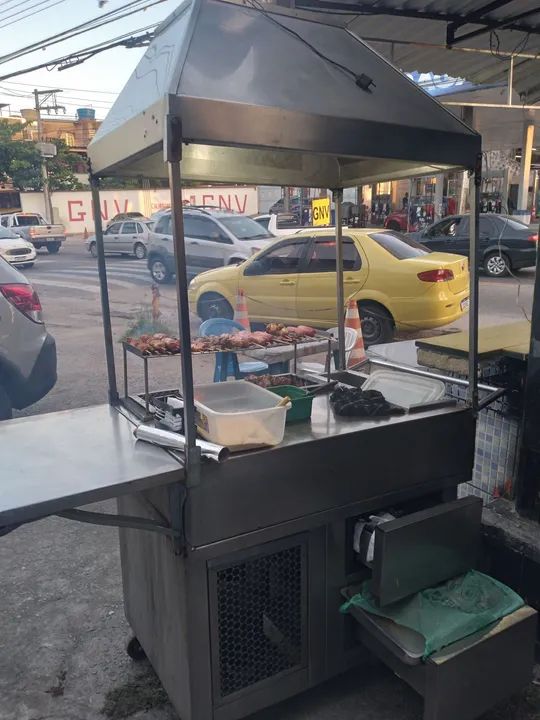 Carrinho de churrasco 