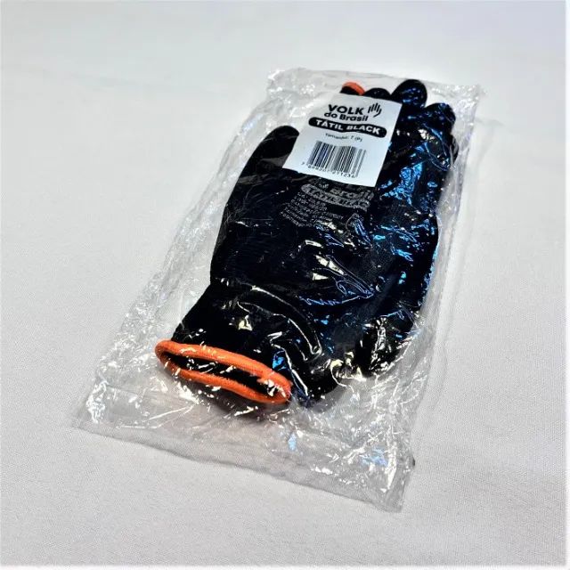(Aceito cartão) Luva Tátil Poliéster (7 - P) Banho em PU Black Smart Volk do Brasil - Foto 4