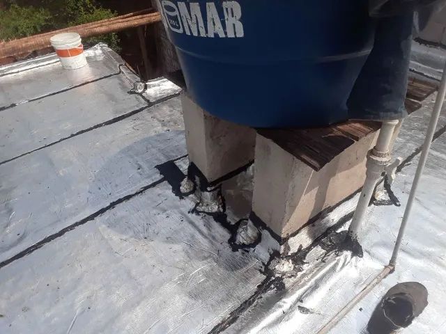 Manta Aluminizada asfáltica para telhados e vazamentos  - Foto 6