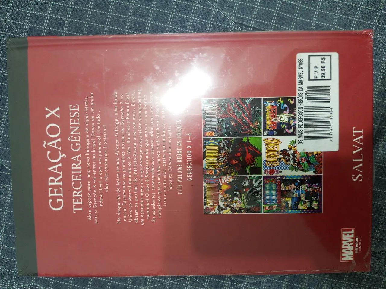 Hq Marvel salvat capa vermelha geração x lacrado - Foto 2
