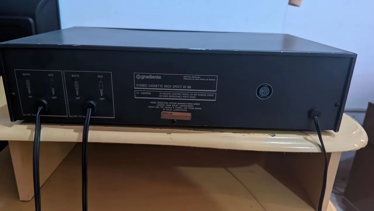 Tape deck gradiente Spect 87 Aparelhos de Som Benfica, Juiz de Fora 1335858219 OLX