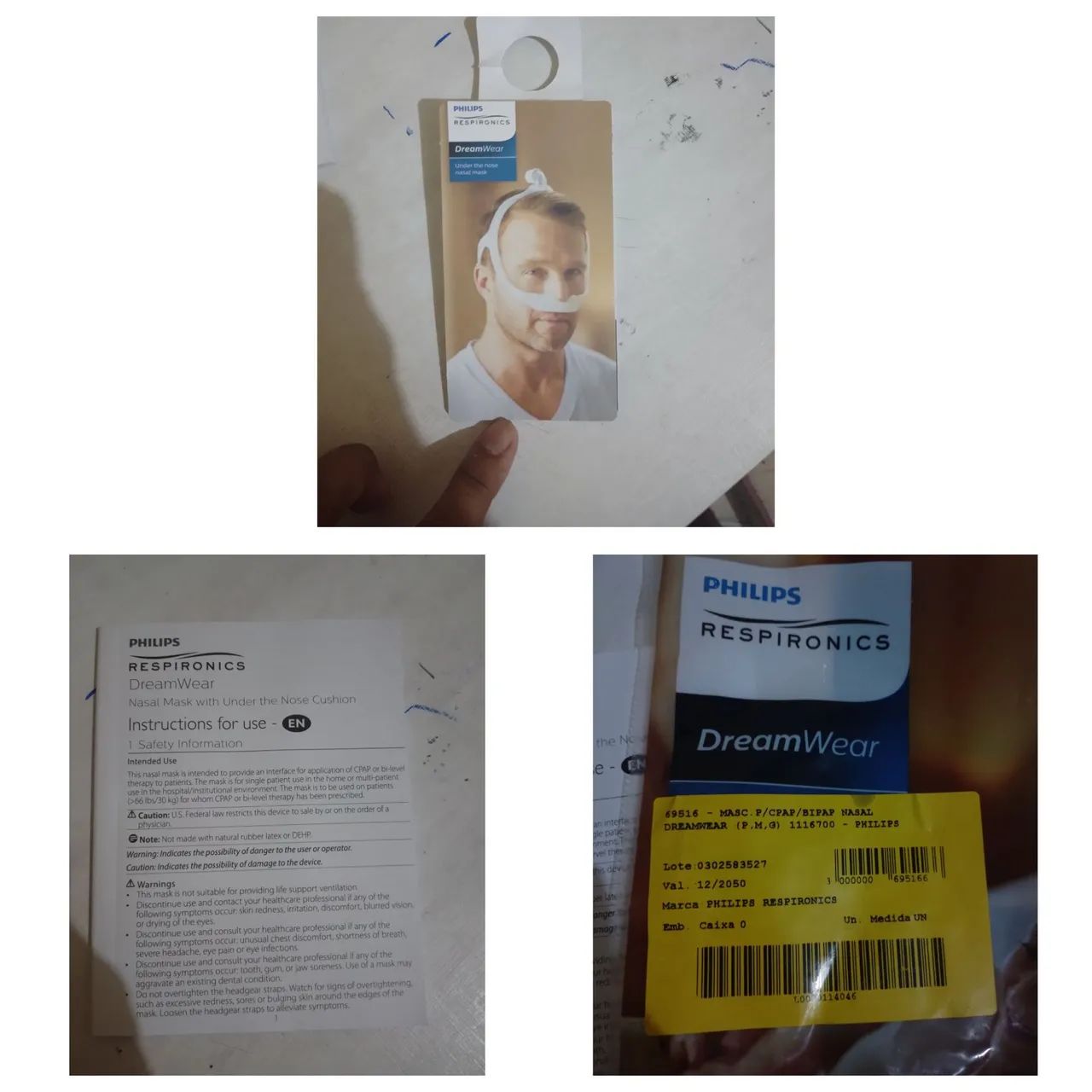 Máscara de CPAP Philips DreamWear Nasal - Foto 6