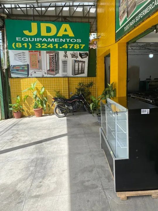Balcão conjugado marca gelopar tamanho 1,40 - refrigerado torta + estufa aquecido - Foto 2