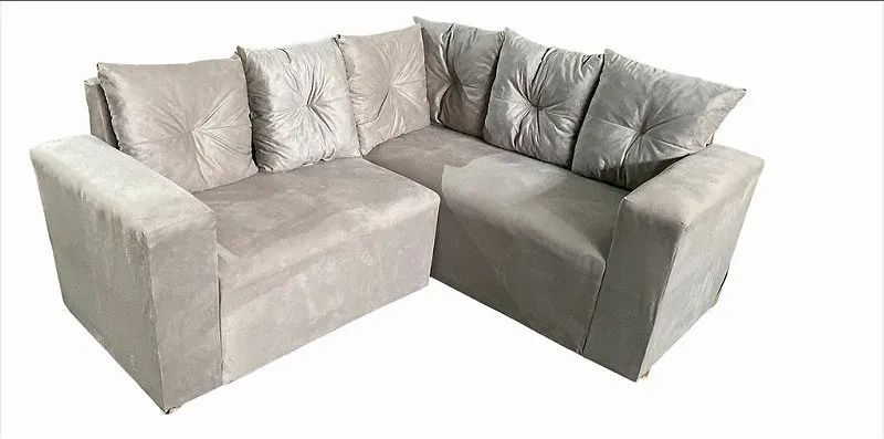 O  sofa pop canto e fabricado com madeira de eucalipito Espuma d 28 selada