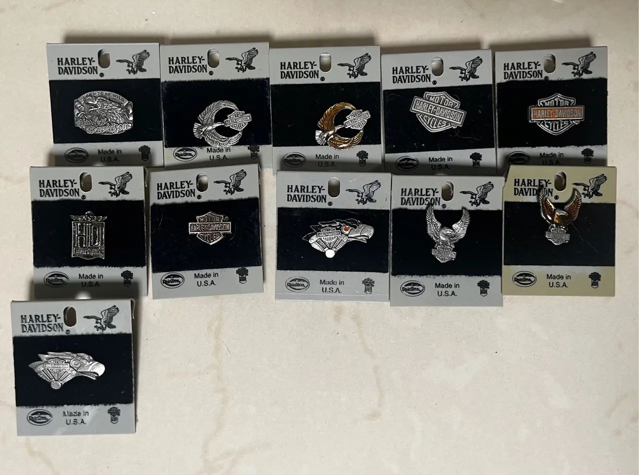 Pins Harley Davidson lindos 