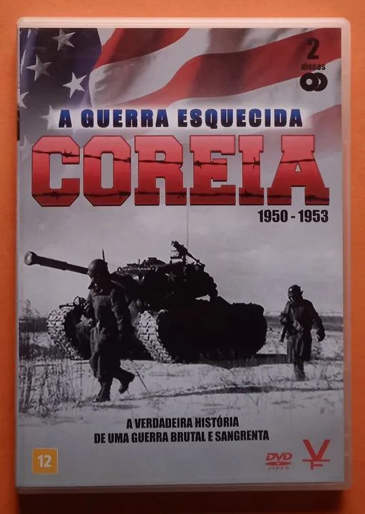 Dvd A Guerra Esquecida Coreia 1950 - 1953 (Duplo)