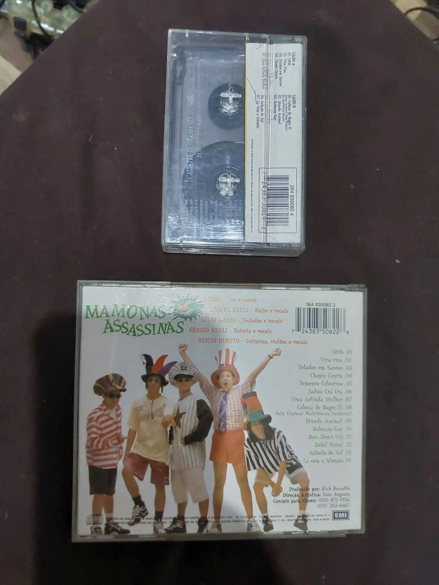 Mamonas assassinas CD e Fita Cassete. - Foto 3