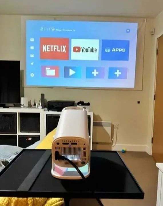 cinema em casa Projetor p30 120 polegadas