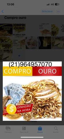 Ouro 290,00/ g