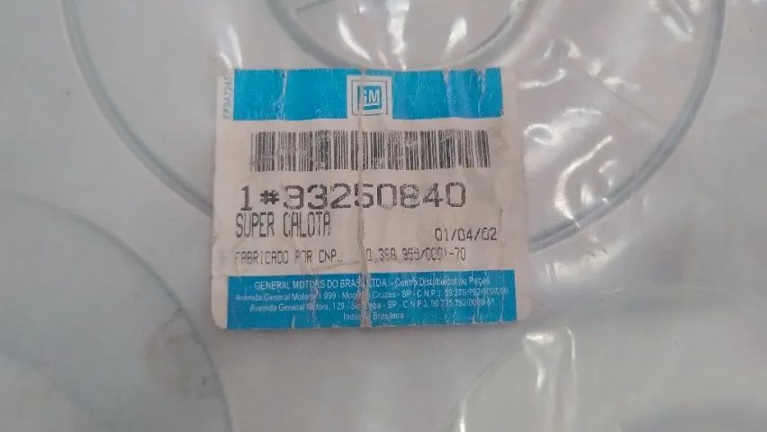 Calota Da Roda Aro 15 Zafira 01/04 ORIGINAL GM - Foto 3