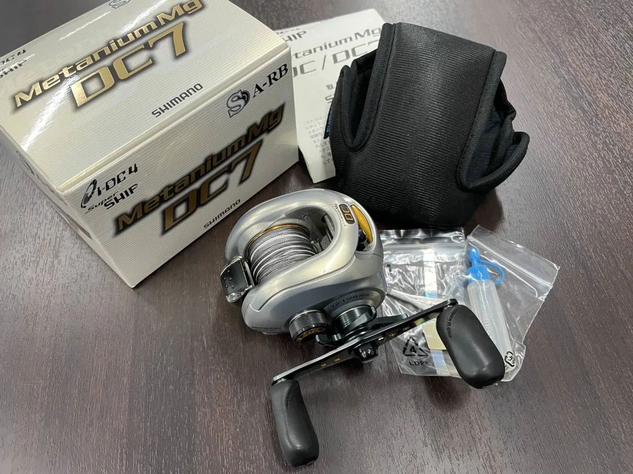 Carretilha Shimano Metanium MG Dc7 Completa