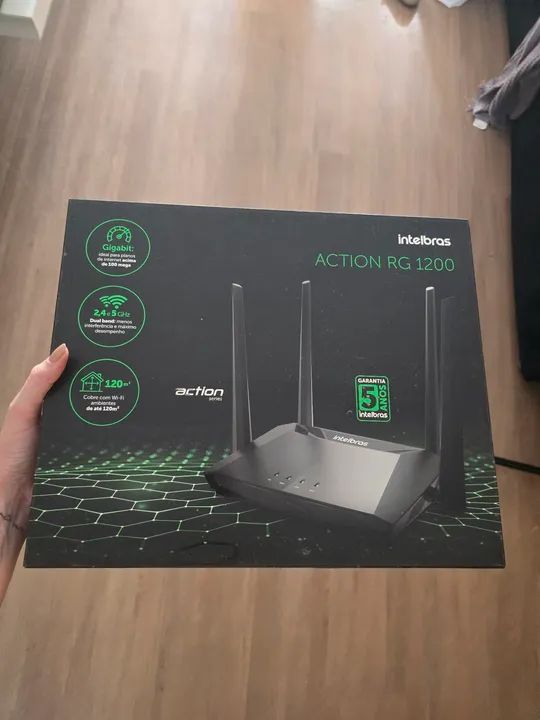 Roteador Action RG1200 Intelbras - Foto 2