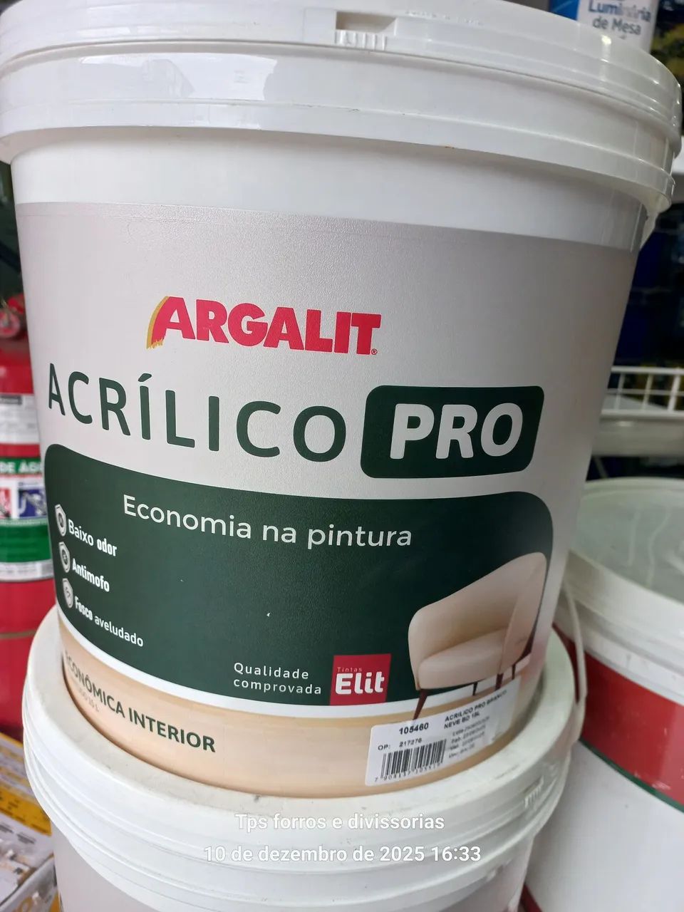 Tinta argalit acrílica econômica  - Foto 2