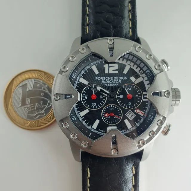 Relógio Inspirado a Porsche By Eterna Mod PE6612 Clássico