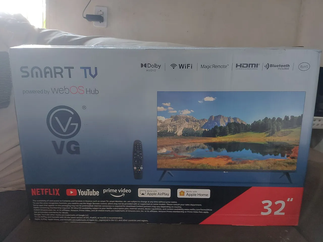 TV Smart 32 polegadas VG com WebOS Hub